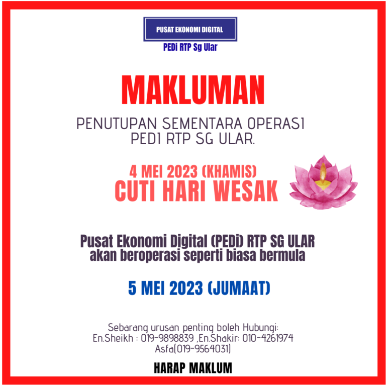 CUTI WESAK